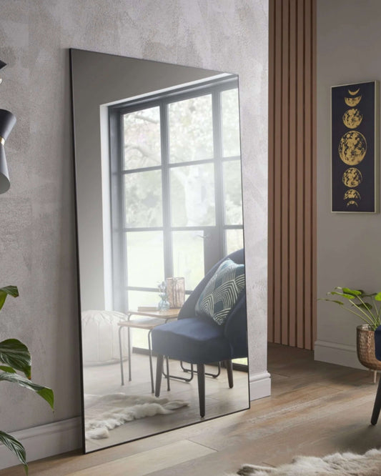 Islington Black Leaner Mirror